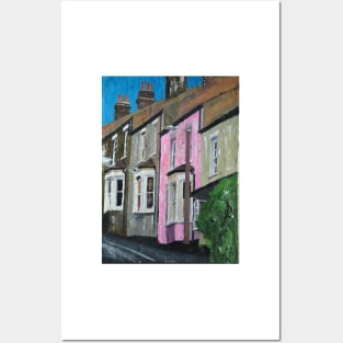 English Town Houses Posters and Art